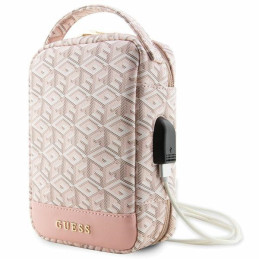 Torba Organizer Guess GCube Stripe, różowa