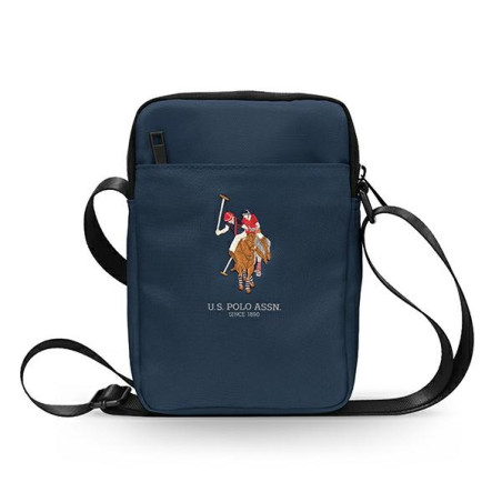 Torba US Polo na tablet do 8", granatowa