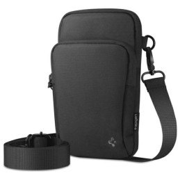 Torba na telefon, saszetka na ramię Spigen KD400 Universal Cross Bag Klasden, czarna