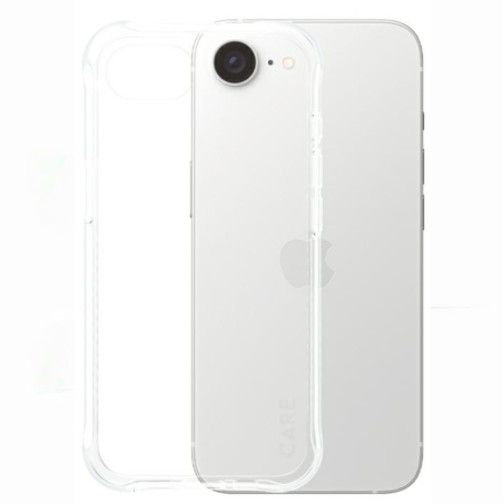 Etui CARE by PanzerGlass Fashion do iPhone 16e, przezroczyste