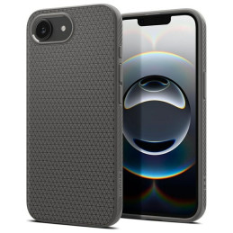 Etui Spigen Liquid Air do iPhone 16e, szare