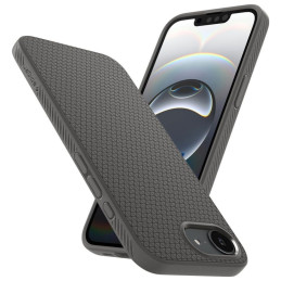 Etui Spigen Liquid Air do iPhone 16e, szare