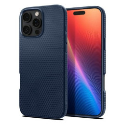 Etui Spigen Liquid Air do iPhone 16 Pro Max, granatowy/navy blue