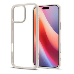 Etui Spigen Ultra Hybrid do iPhone 16 Pro Max, przezroczysto-beżowe