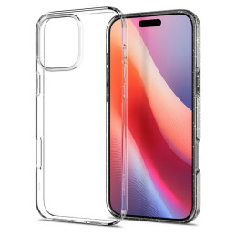Etui Spigen Liquid Crystal Glitter do iPhone 16 Pro Max, przezroczyste z brokatem