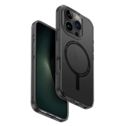 Etui UNIQ Clario do iPhone 16 Pro Max, dymny/smoke