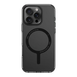 Etui UNIQ Clario do iPhone 16 Pro Max, dymny/smoke