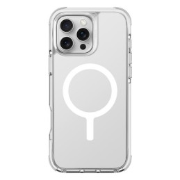 Etui UNIQ Combat do MagSafe do iPhone 16 Pro Max, białe