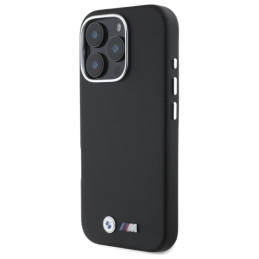 Etui BMW M Edition Kevlar wrapped metal do iPhone 16 Pro Max, czarne