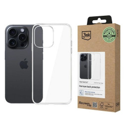 Ekologiczne etui 3MK ClearCase Eco do iPhone 16 Pro Max, przezroczyste