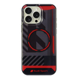 Etui Audi IML Sport MagSafe do iPhone 16 Pro Max, czarne