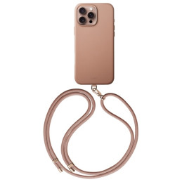 Etui ze smyczką UNIQ Coehl Muse do MagSafe do iPhone 16 Pro Max, dusty nude