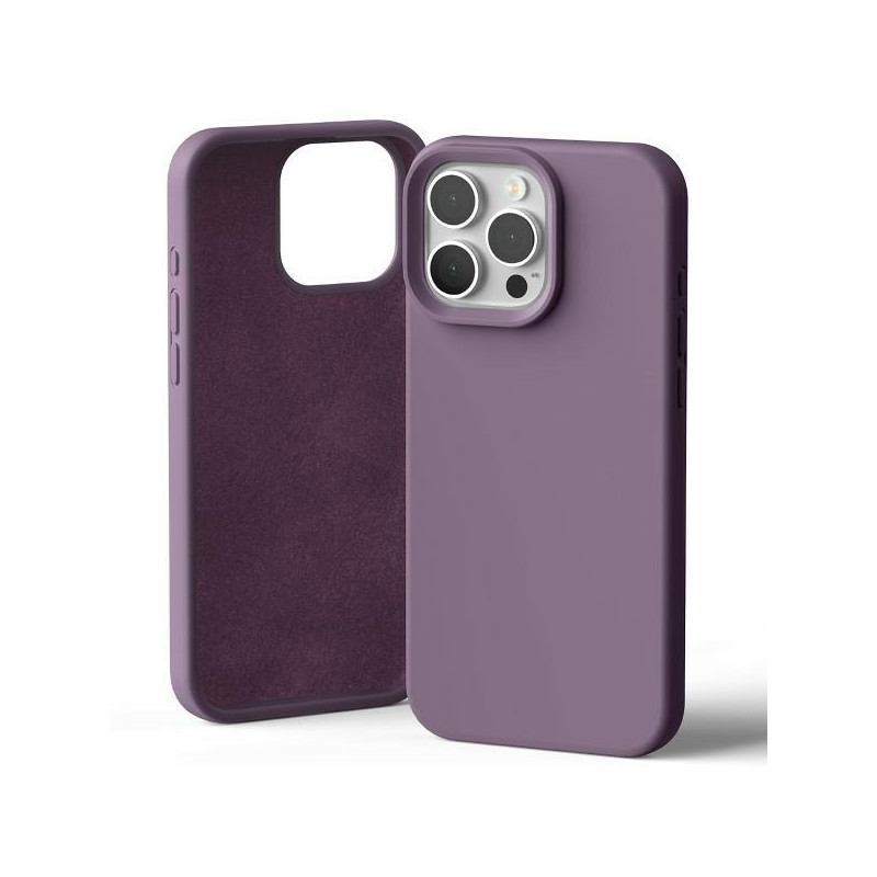 Etui Mercury Silicone do iPhone 16 Pro Max fioletowy /purple