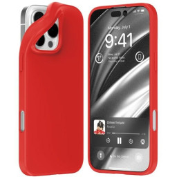 Etui Mercury Soft do iPhone 16 Pro Max, czerwony/red