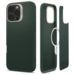 Etui Spigen Cyrill Kajuk MAG MagSafe do iPhone 16 Pro Max zielony/forest green