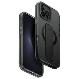 Etui UNIQ Heldro Max MagSafe do iPhone 16 Pro Max, czarne