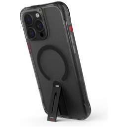 Etui z obrotową podstawką Skinarma Helix do MagSafe do iPhone 16 Pro Max czarne
