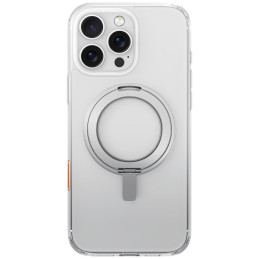 Etui UNIQ Swivix 360 Rotating Kickstand do iPhone 16 Pro Max, przezroczyste