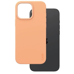 Etui CARE by PanzerGlass Fashion do MagSafe do iPhone 16 Pro Max, brzoskwiniowe