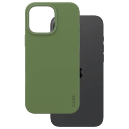 Etui CARE by PanzerGlass Fashion do MagSafe do iPhone 16 Pro Max, zielone