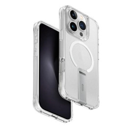 Etui z podstawką UNIQ Eleva with Vertica Stand do iPhone 16 Pro, przeźroczyste
