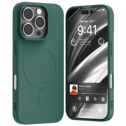 Etui Mercury MagSafe Semi-Silicone do iPhone 16 Pro, zielony /green