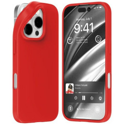 Etui Mercury Soft do iPhone 16 Pro, czerwony /red