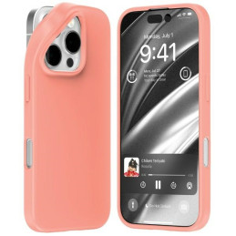 Etui Mercury Soft do iPhone 16 Pro, różowy/ pink