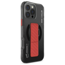 Etui z podstawką Skinarma Axon do MagSafe do iPhone 16 Pro czarna