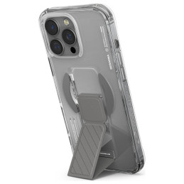 Etui z podstawką Skinarma Axon do MagSafe do iPhone 16 Pro titanium