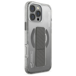 Etui z podstawką Skinarma Axon do MagSafe do iPhone 16 Pro titanium