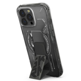 Etui z podstawką Skinarma Helio do MagSafe do iPhone 16 Pro czarne