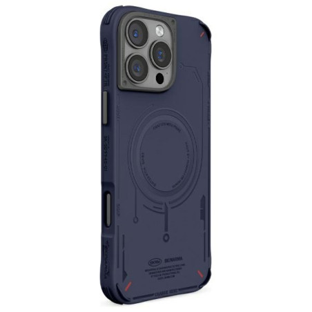Etui Skinarma Mecha do MagSafe do iPhone 16 Pro granatowe