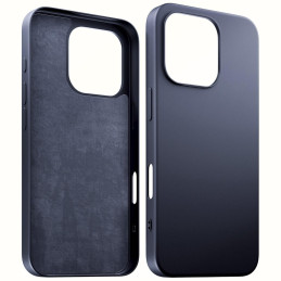 Etui 3MK Matt Case Pro do iPhone 16 Pro, czarne