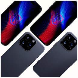 Etui 3MK Matt Case Pro do iPhone 16 Pro, czarne