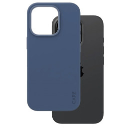 Etui CARE by PanzerGlass Fashion do MagSafe do iPhone 16 Pro, niebieske