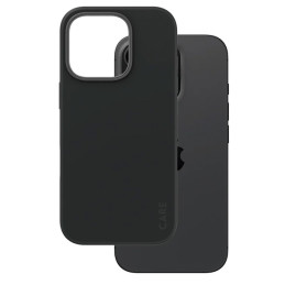 Etui CARE by PanzerGlass Fashion do MagSafe do iPhone 16 Pro, czarne