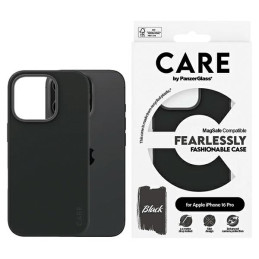 Etui CARE by PanzerGlass Fashion do MagSafe do iPhone 16 Pro, czarne