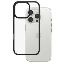 Etui PanzerGlass HardCase do  iPhone 16 Pro, przezroczysto-czarne