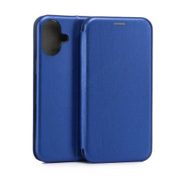 Etui Beline Book Magnetic do iPhone 16 Plus niebieskie