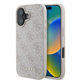 Etui Guess 4G Classic do iPhone 16 Plus, różowy