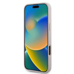 Etui Guess 4G Bottom Stripe do iPhone 16 Plus, różowy