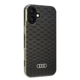 Etui Audi IML Stitching Pattern MagSafe do iPhone 16 Plus, czarne