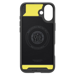 Etui Spigen Rugged Armor do iPhone 16 Plus czarny mat/black matte
