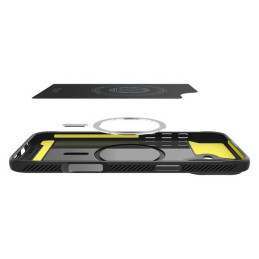 Etui Spigen Rugged Armor do iPhone 16 Plus czarny mat/black matte
