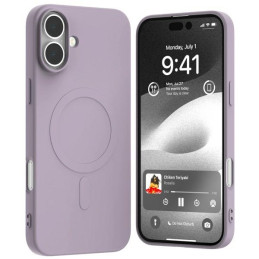 Etui Mercury MagSafe Semi-Silicone do iPhone 16 Plus, liliowy fiolet