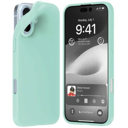 Etui Mercury Soft do iPhone 16 Plus, miętowy