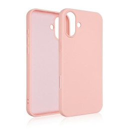 Etui Beline Silicone do iPhone 16 Plus różowo-złote
