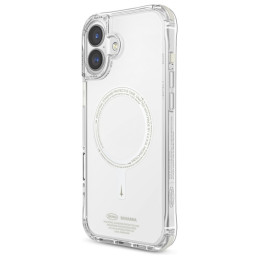 Etui Skinarma Saido do MagSafe do iPhone 16 Plus zielone