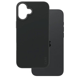 Etui CARE by PanzerGlass Fashion do MagSafe do iPhone 16 Plus, czarne